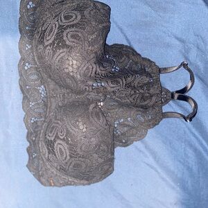 Elegant Black Lace Bralette